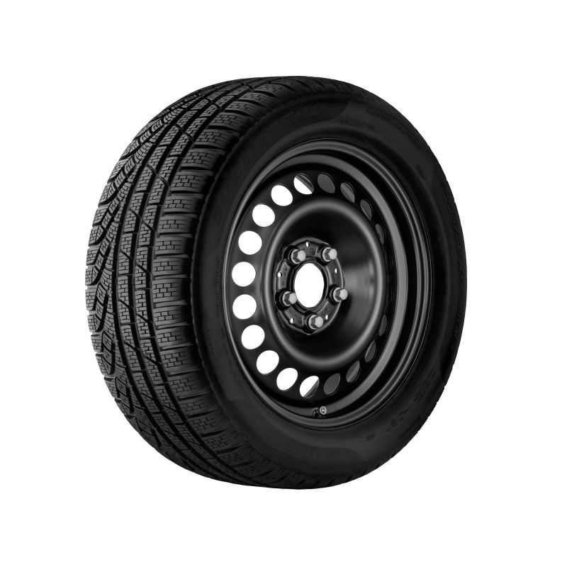 Stalen velg zwart, Bridgestone, TURANZA T005 MOE, 205/55 R17 91W, zomer, Q4406219100000J2022