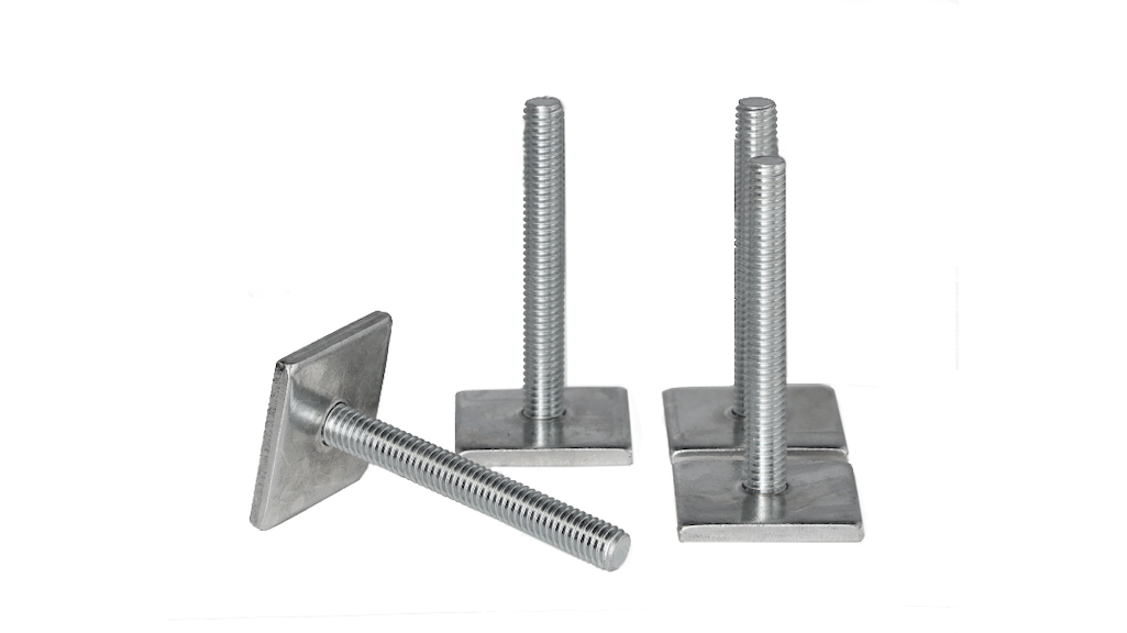 Bevestigingsschroef, 1 set T-gleufmoeren S206 leuningdrager (4 stuks), C-klasse, B66080018