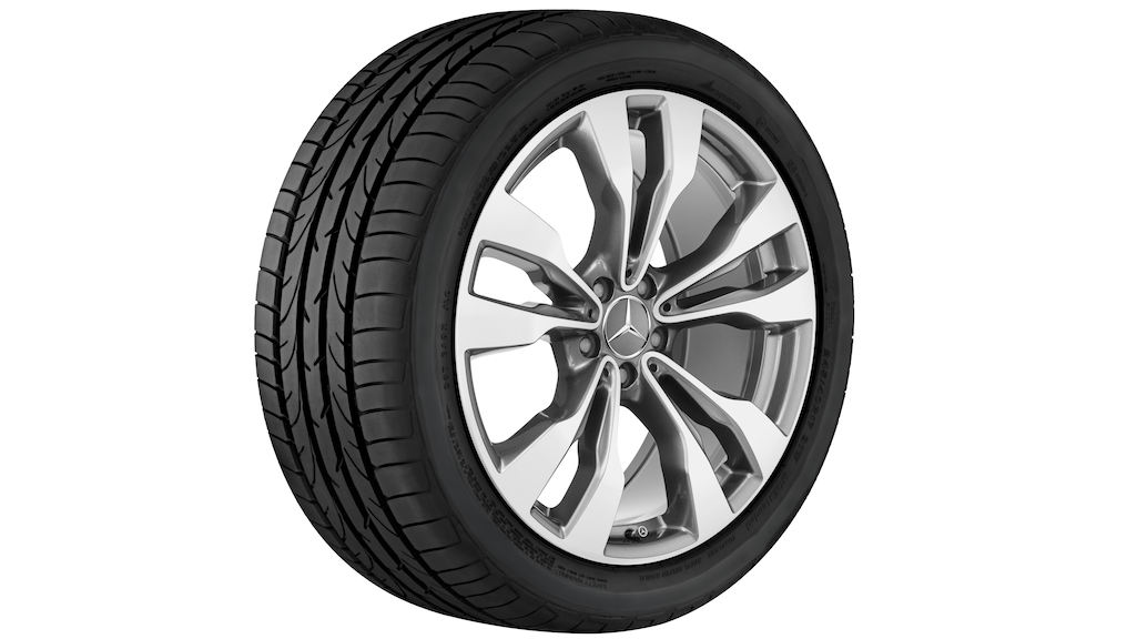 5-twin-spoke wheel gray Himalaya glossy turned, Pirelli, Scorpion Winter MO, 275/50 R20 109V, Winter, Q4403017112100J2022