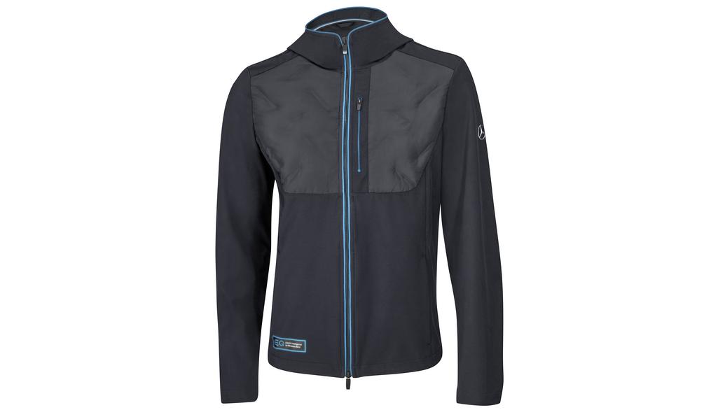 Hybridjacke Herren, blau / schwarz, B66958884