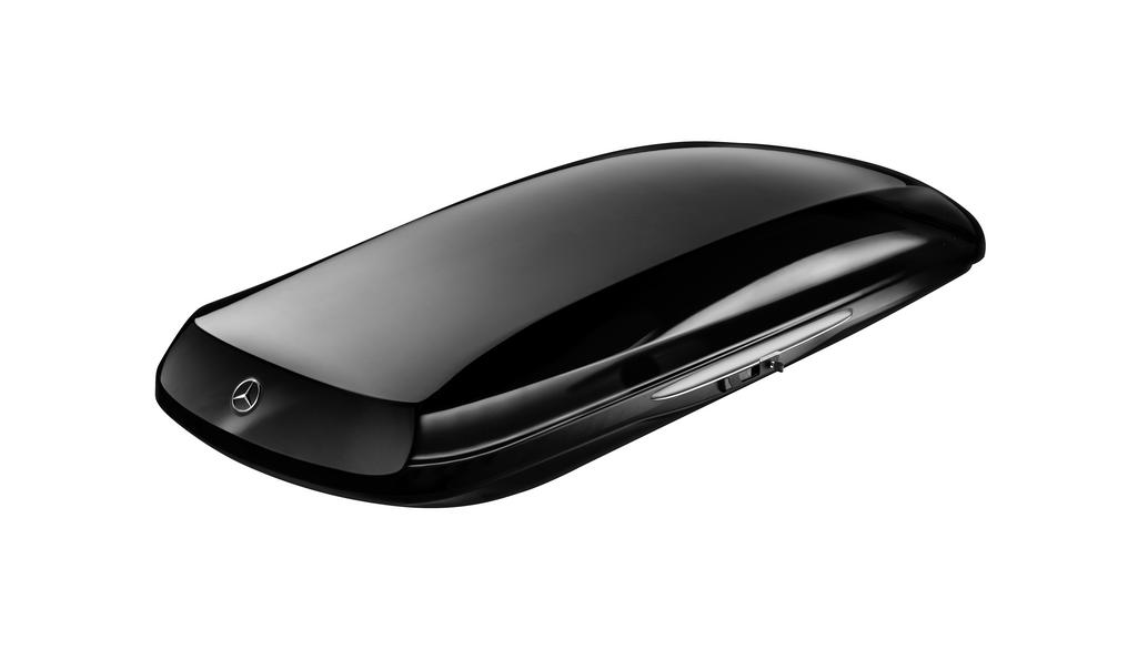 Box da tetto Mercedes-Benz M, 430 litri, (incl. Classe S/ GLC/ EQB), nero, A0008400500 Box da tetto Mercedes-Benz M, 430 litri, (incl. Classe S/ GLC/ EQB), nero, A0008400500