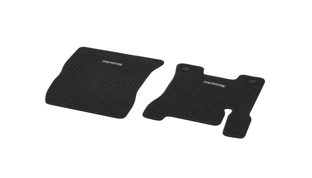 Rep mats CLASSIC, driver/passenger mat, 2-piece, EQB/ EQA, black, A24368000019G32