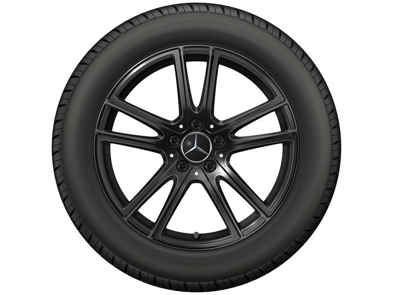 5-Doppelspeichen-Rad Schwarz, Continental, WinterContact TS 860 S MO, 225/55 R18 102H XL, Winter, Q440141113560