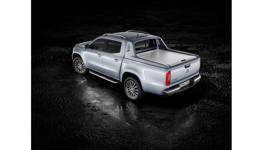 Rollcover, for Sports Bar, X-Class, silver-colored, A4708511200 Rollcover, for Sports Bar, X-Class, silver-colored, A4708511200