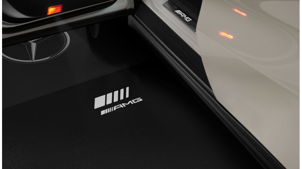 LCD projector, met geanimeerd AMG-patroon, (inclusief AMG GT/ EQS/ EQE), A2978207601