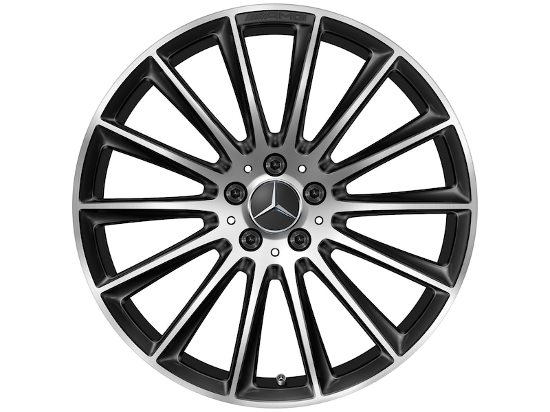 Cerchio a più razze AMG, nero, lucido, Pirelli, P Zero MO-S KS, 285/35 R20 104Y XL, estivo, Q4402417116400J2022
