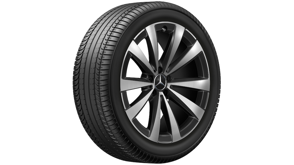 Cerchio a 5 doppie razze, nero lucido, Goodyear, Eagle F1 Asymmetric 5 MO, 255/45 R20 105H XL, estivo, Q440241410210 Cerchio a 5 doppie razze, nero lucido, Goodyear, Eagle F1 Asymmetric 5 MO, 255/45 R20 105H XL, estivo, Q440241410210