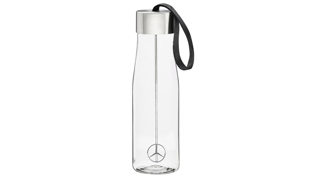 Trinkflasche, Myflavour, 0,75 l, silberfarben / transparent, B66955015