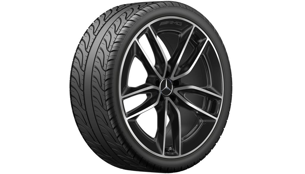 AMG 5-dubbelspaaks velg, glanzend zwart, Pirelli, Scorpion Winter MO1, 285/40 R22 110V XL, winter, Q440301712430 AMG 5-dubbelspaaks velg, glanzend zwart, Pirelli, Scorpion Winter MO1, 285/40 R22 110V XL, winter, Q440301712430