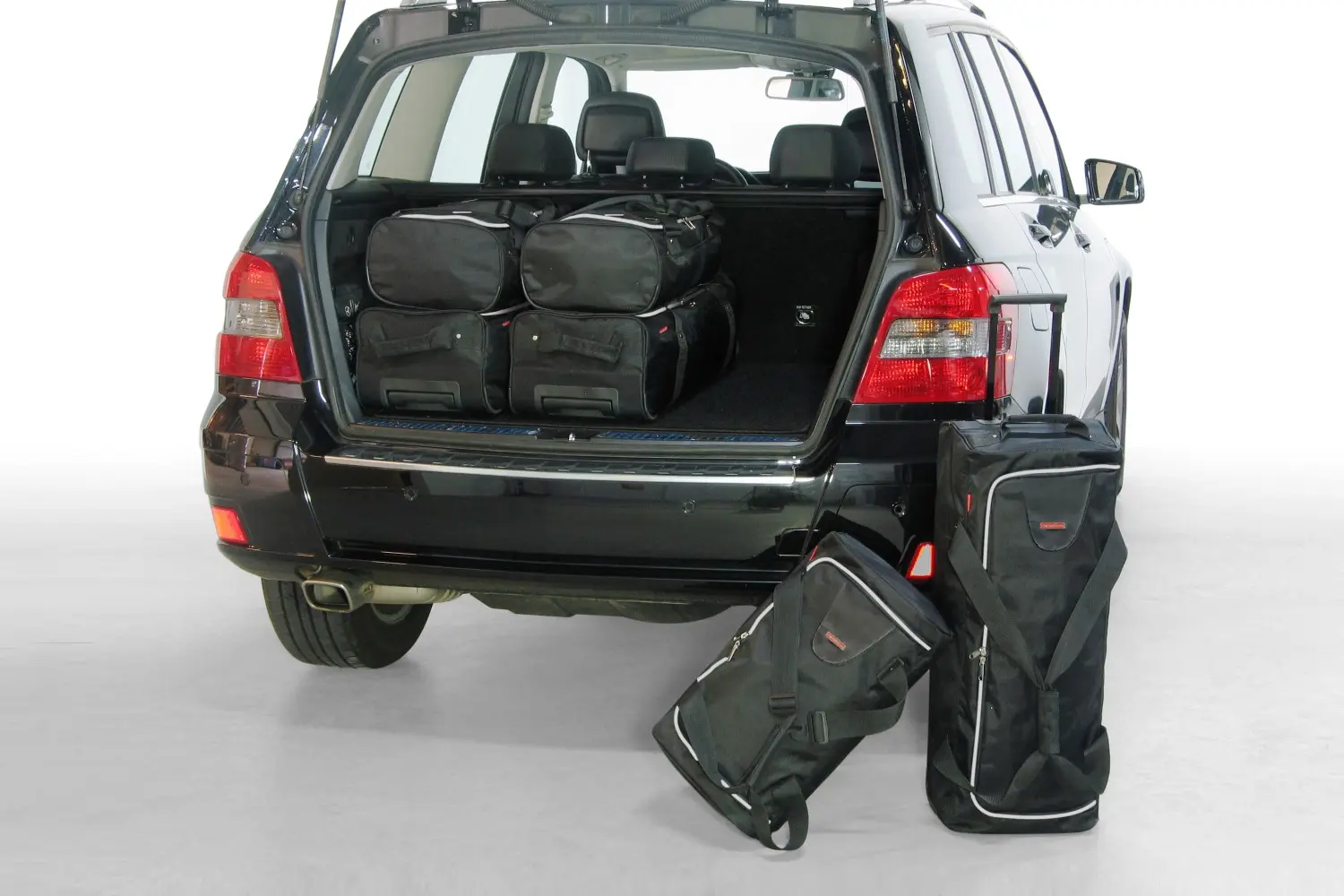 Reisetaschenset passend für Mercedes-Benz GLK (X204) 2008-2015 - Schwarz, CB-M20401S