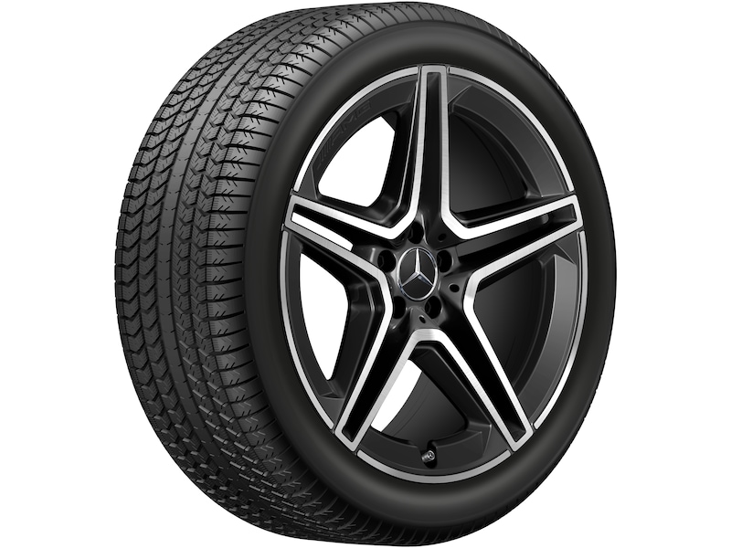 AMG 5-twin-spoke wheel, gloss black, Pirelli, Scorpion Winter MO, 315/40 R21 111V, Winter, Q4403017119700J2022