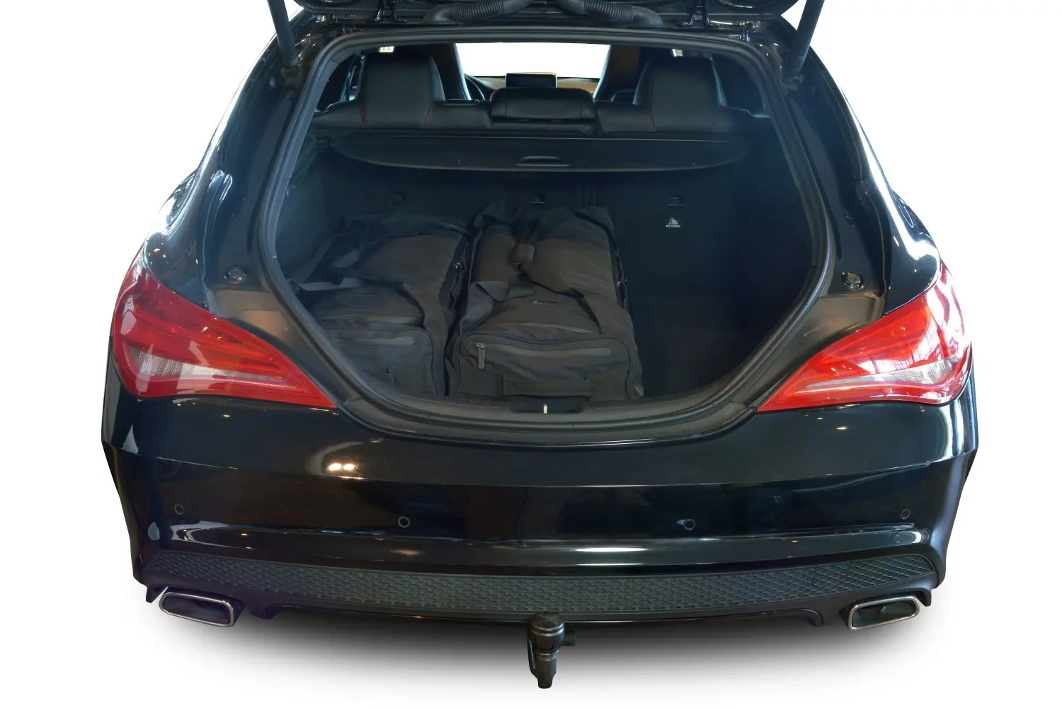 Travel bag set suitable for Mercedes-Benz CLA Shooting Brake (X117) 2015-2019 Pro.Line estate, A-Class, black, CB-M22201SP