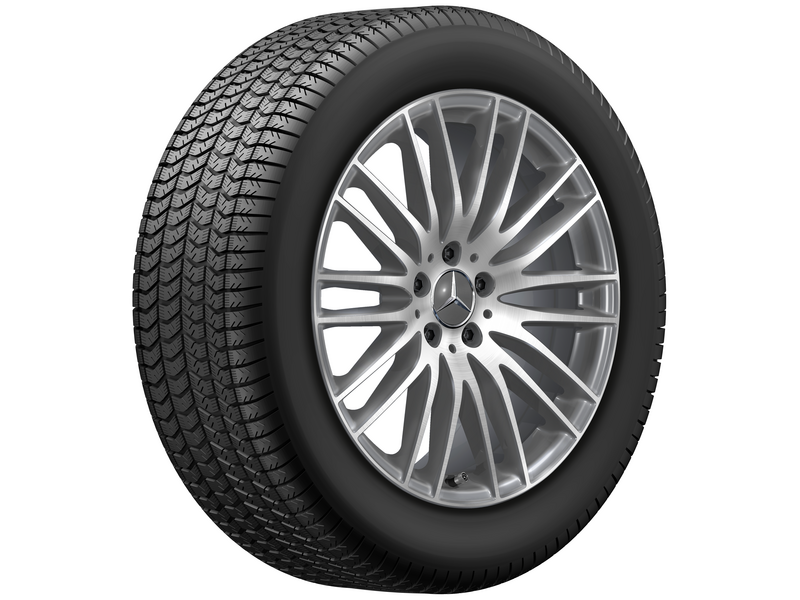 Multi-spoke wheel, 48.3 cm (19-inch), high-sheen, GLC, 235/55 R19/, tremolit-metallic, A25440149007X44