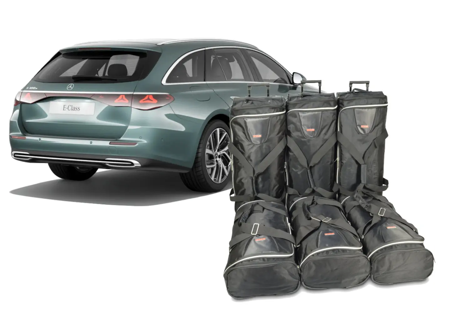 Reistassenset geschikt voor Mercedes-Benz E-klasse estate (S214) 2023-dagen - zwart, CB-M27201S Reistassenset geschikt voor Mercedes-Benz E-klasse estate (S214) 2023-dagen - zwart, CB-M27201S