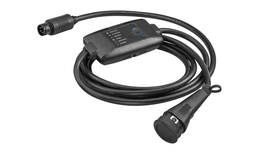 Flexible charging system Pro, control unit, 22 kW, ECE, (e.g. S-Class/ smart/ GLC), black, A0003436300