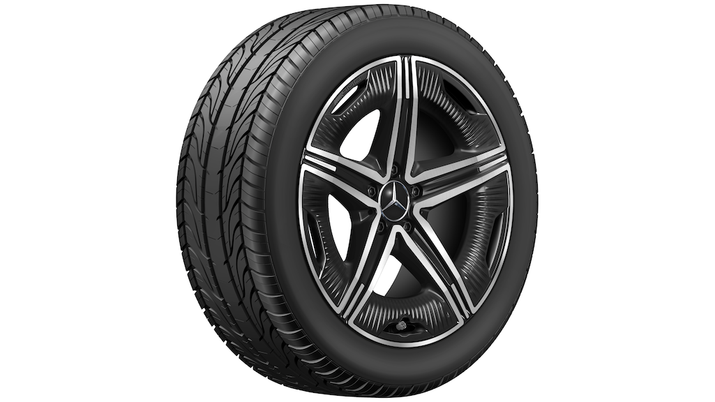 AMG 5-twin-spoke wheel, gloss black, Pirelli, W SottoZero 3 MO, 255/45 R19 104V XL, winter, Q4401417156700J2022