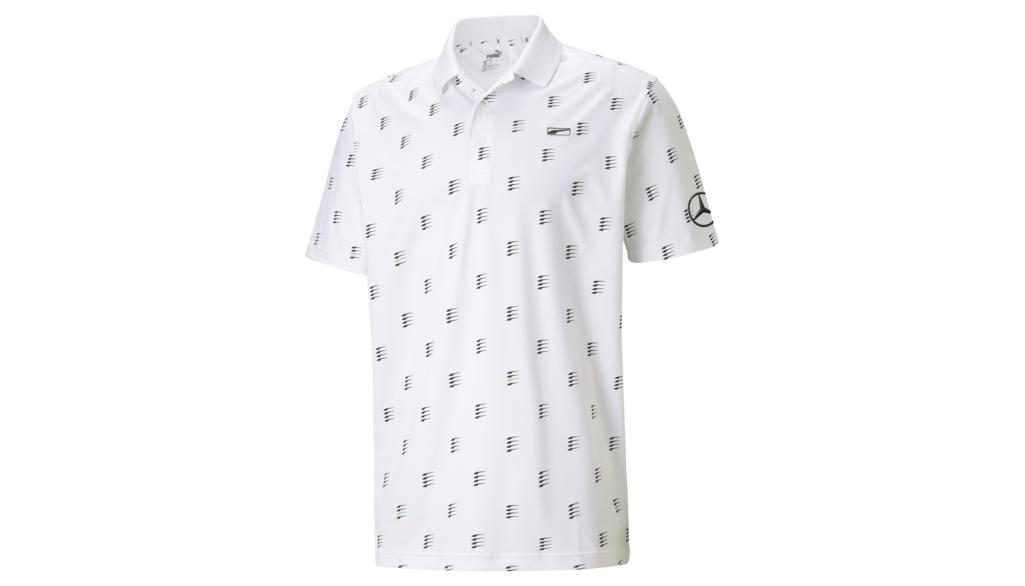 Golf-Poloshirt Herren, weiß, B66450563