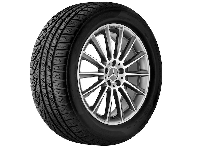 AMG multi-spoke wheel, titanium gray, Michelin, Latitude Alpin LA2 MO, 255/45 R20 105V XL, winter, Q4403015104800J2022