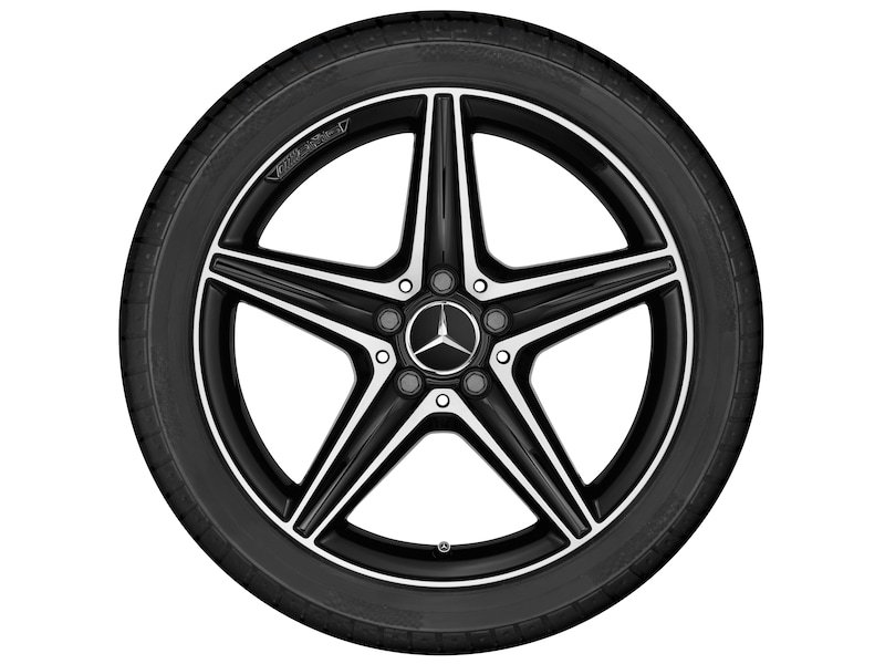 AMG 5-spoke wheel, gloss black, Pirelli, W SottoZero 3 MO, 275/40 R18 103V XL, winter, Q4401417148000J2022