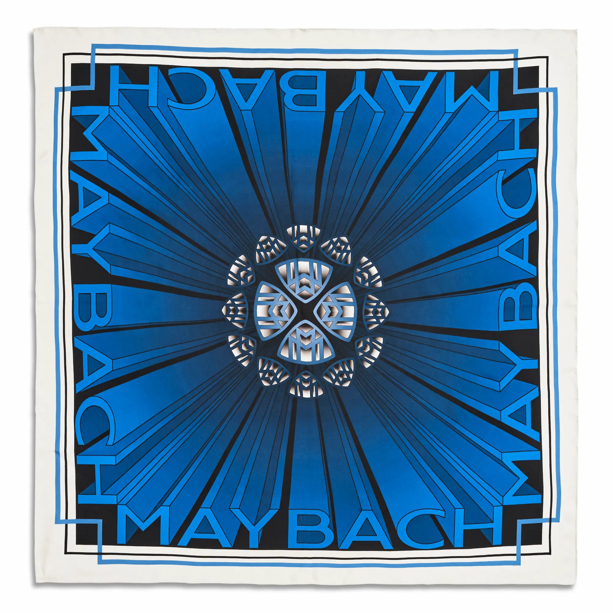 Tuch Damen, Mercedes-Maybach, blau, B67960366 Tuch Damen, Mercedes-Maybach, blau, B67960366