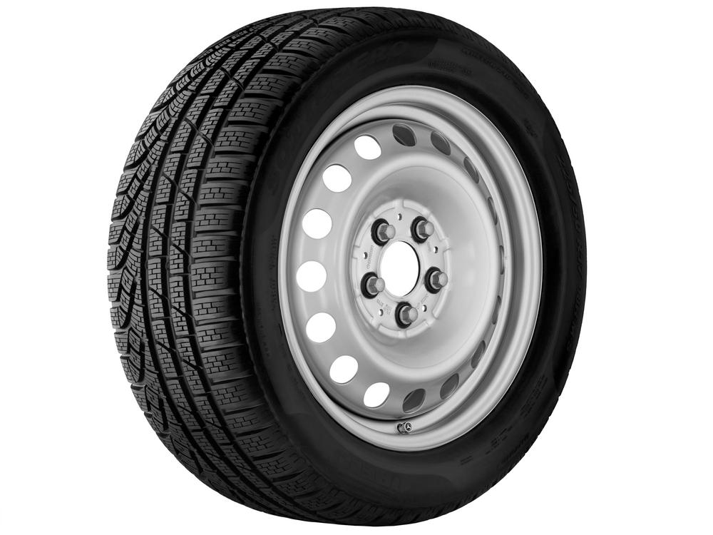 Stahl-Rad Silber, Continental, Vanco Winter 2, 225/75 R16 116/114(118/116)R(P) C, Winter, Q4401711107100J2021