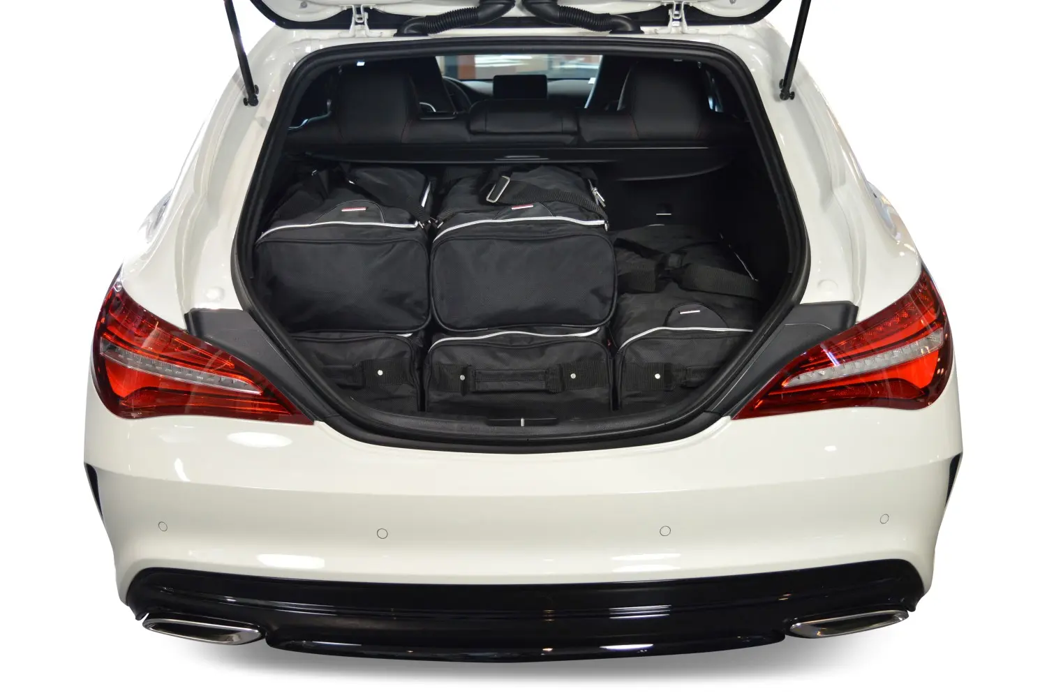 Reisetaschenset passend für Mercedes-Benz CLA Shooting Brake (X117) 2015-2019 Kombi - Schwarz, CB-M22201S
