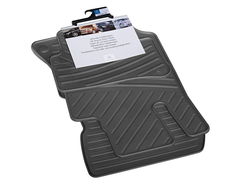 CLASSIC all-weather mats, set, 4-piece, E-Class/ CLS, black, A21268062029G33
