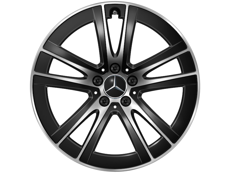 5-Doppelspeichen-Rad Schwarz Glanzgedreht, Pirelli, Scorpion Winter 2 MO1, 255/50 R19 107V XL, Winter, Q440301712960
