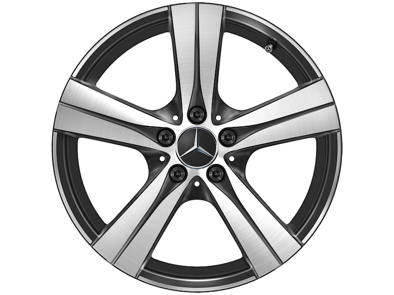 5-Speichen-Rad Schwarz Glanzgedreht, Pirelli, Cinturato P7 C2 MO, 225/45 R18 95Y XL, Sommer, Q4402417102300J2022