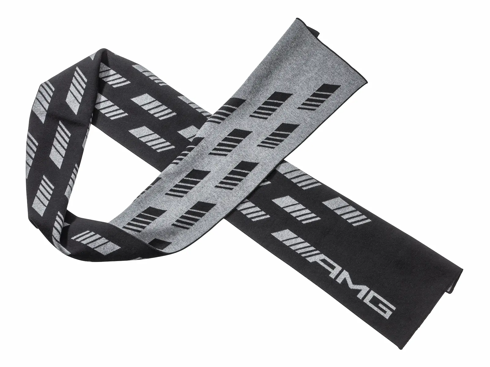 AMG Strickschal, Unisex, schwarz, Baumwolle (Bio) / Wolle (Merinowolle) / Elasthan, B67960041 AMG Strickschal, Unisex, schwarz, Baumwolle (Bio) / Wolle (Merinowolle) / Elasthan, B67960041