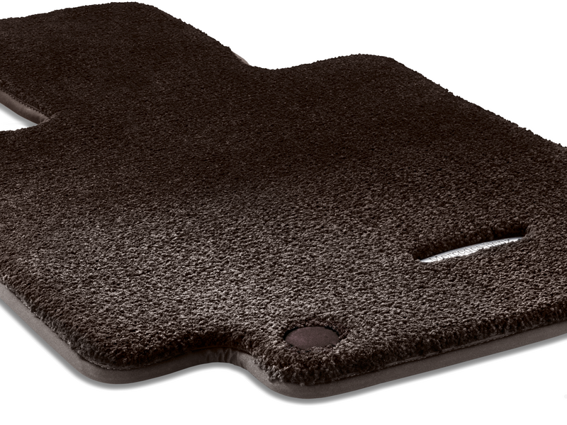 Veloursmatten EXCLUSIV, Fahrer-/Beifahrermatte, 2-teilig, E-Klasse/ CLS, espressobraun, A21368018068U72