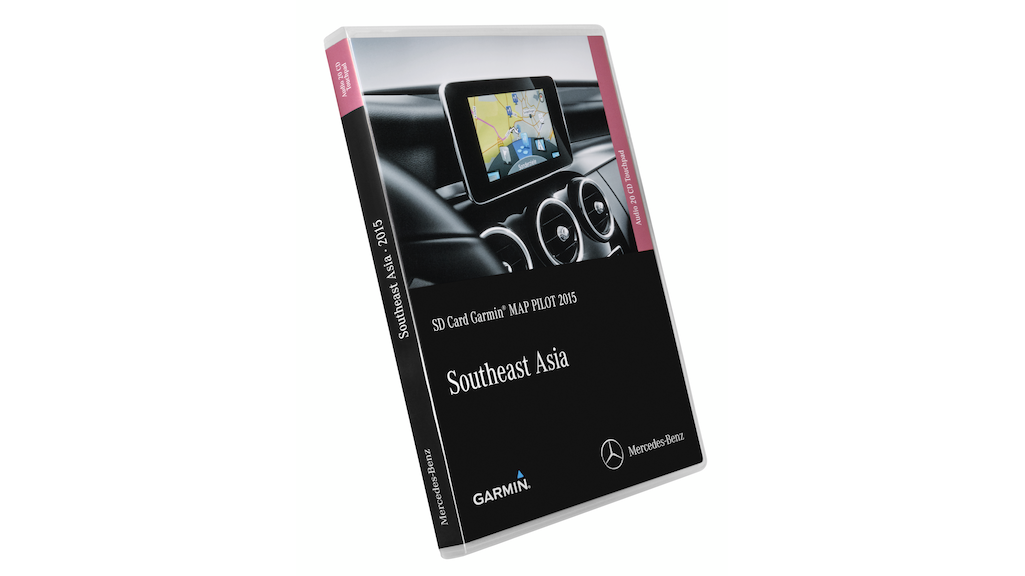Garmin® MAP PILOT, Navigationsmodul SD-Karte Südostasien, für Nachrüstung Code 357 (EG9), bei vorhandener Vorrüstung Code 522