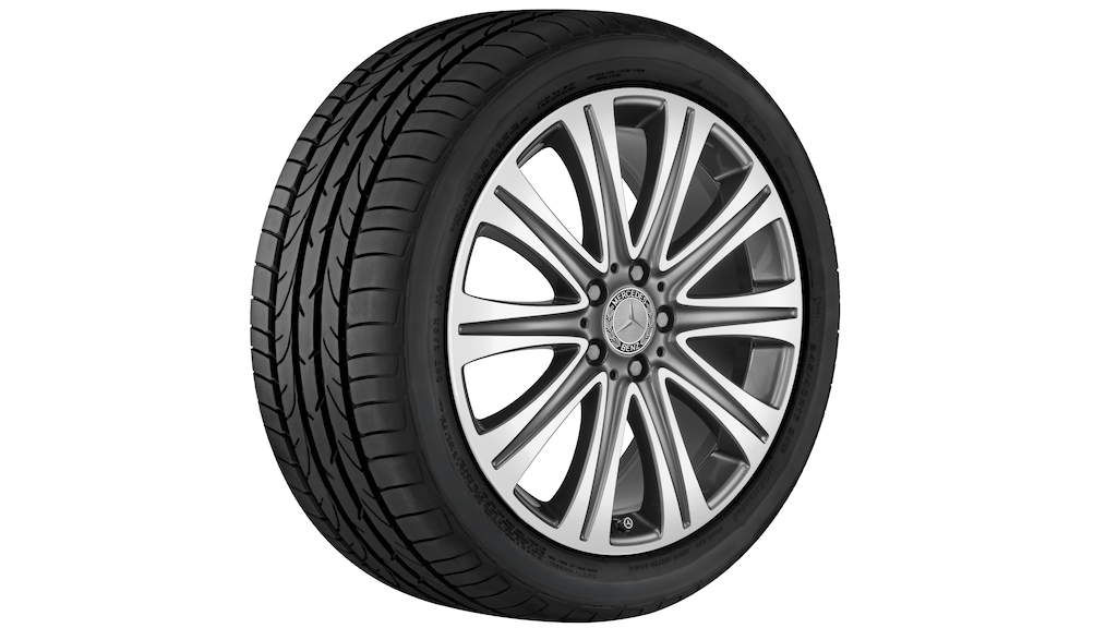 10-Speichen-Rad Tremolit-metallic Glanzgedreht 10-Speichen-Rad Tremolit-metallic Glanzgedreht