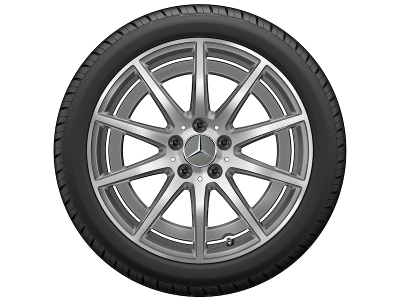 AMG 10-spoke wheel, tantalum gray, Pirelli, P Zero Winter MO1, 235/50 R19 99V, winter, Q4403017120500J2022