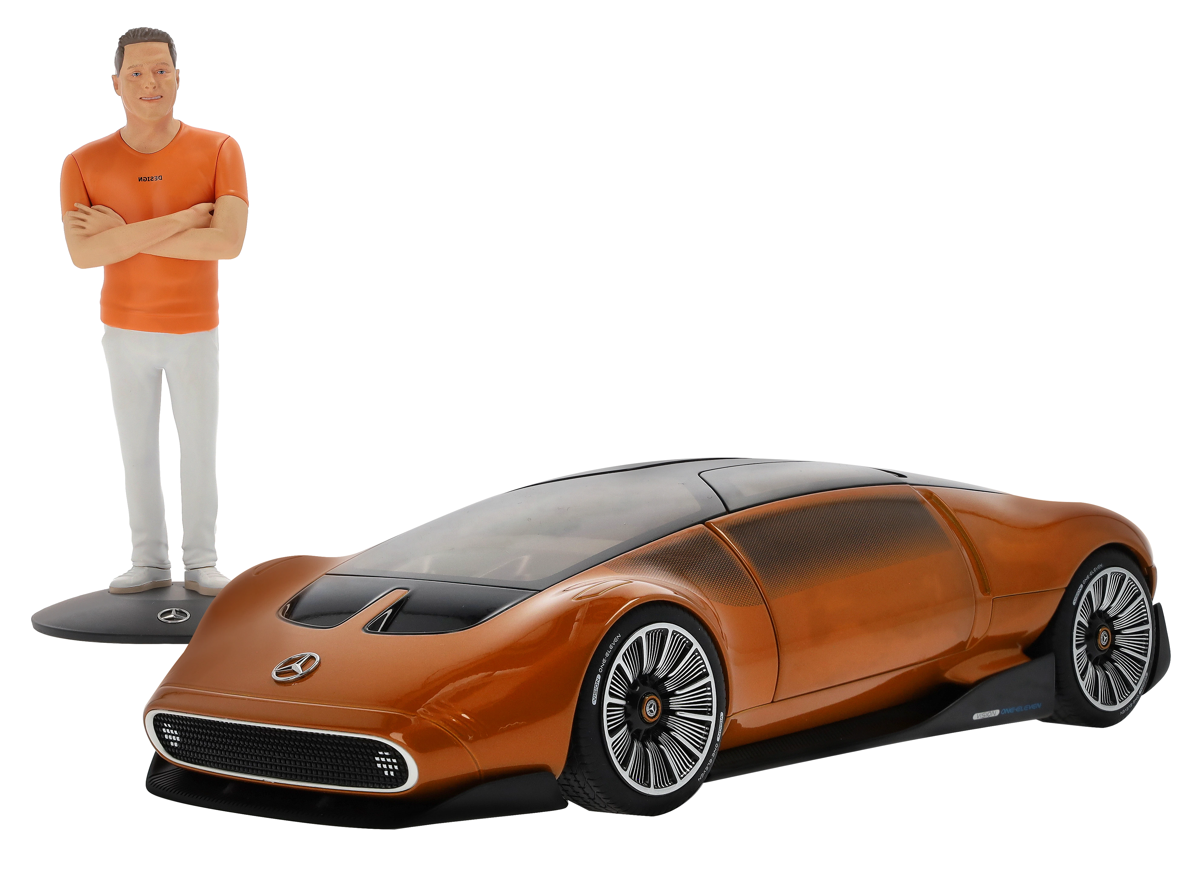 Modelauto: Vision One-Eleven set met beeldje, showauto, B66960665 Modelauto: Vision One-Eleven set met beeldje, showauto, B66960665