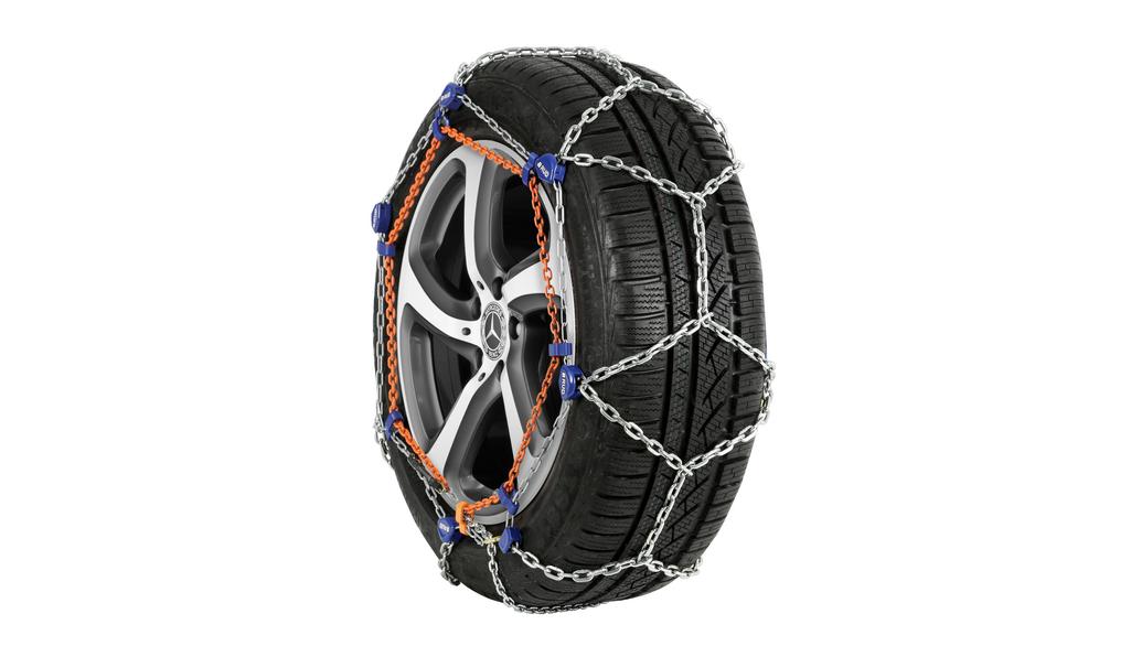 Snow chain, RUD-matic, without gripping bars, E-Class, B67550047 Snow chain, RUD-matic, without gripping bars, E-Class, B67550047