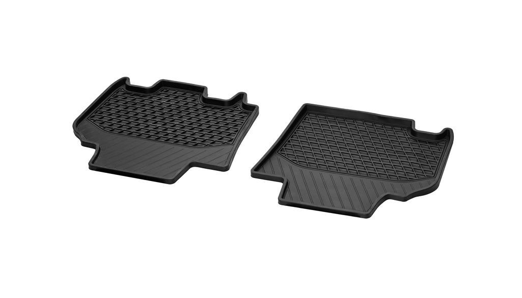 All-weather matten, passagierscompartiment, 2-delig, Citan/eCitan, zwart, A4156801348 All-weather matten, passagierscompartiment, 2-delig, Citan/eCitan, zwart, A4156801348