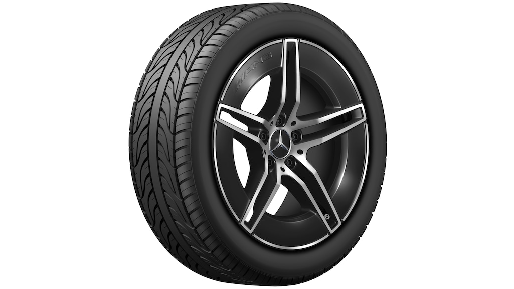 AMG 5-dubbelspaaks velg, zwart glans, Continental, WinterContact TS 860 S MO, 275/40 R19 105H XL, Winter, Q440141113620