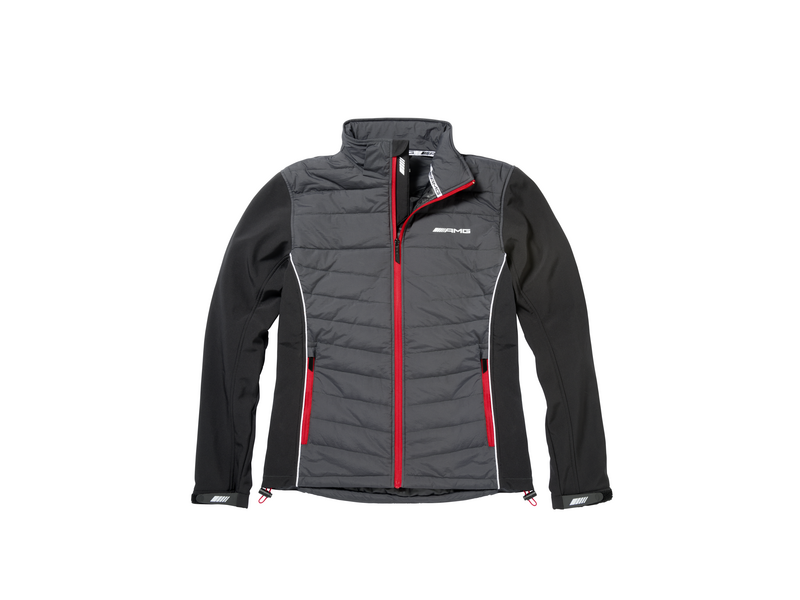 AMG Funktionsjacke Herren, grau / schwarz, B6695749