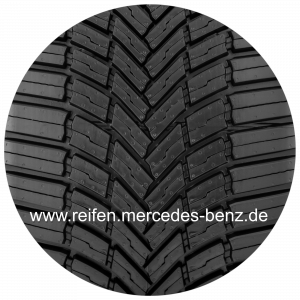 Mercedes-Benz vierseizoenenband Weather Control A005 Evo, Bridgestone, Weather Control A005 Evo, 195/65 R15 95 V XL, vierseizoenen, Q440091900020