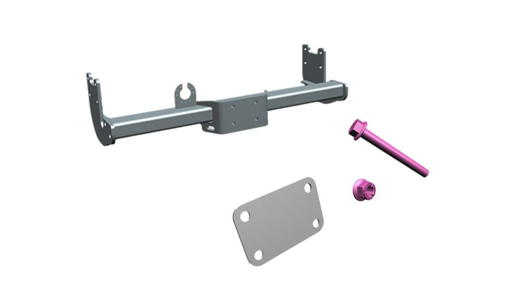 Towing hitch, cross member, for FHS with A1-A2 as 3.0 t; 3.5 t and 4.0 t, Sprinter, black, A9103100801 Towing hitch, cross member, for FHS with A1-A2 as 3.0 t; 3.5 t and 4.0 t, Sprinter, black, A9103100801