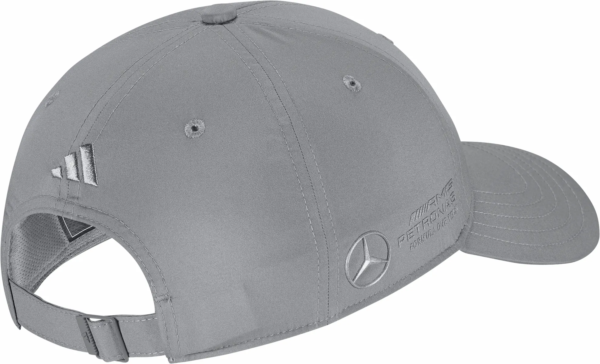 Cap, Special Edition Silverstone, 2025, grau, Polyester (recycelt), Adidas, B67998362