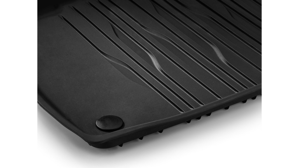 Dynamic Lines all-weather mats, rear, 2-piece, EQS, black, A29668005089051 Dynamic Lines all-weather mats, rear, 2-piece, EQS, black, A29668005089051