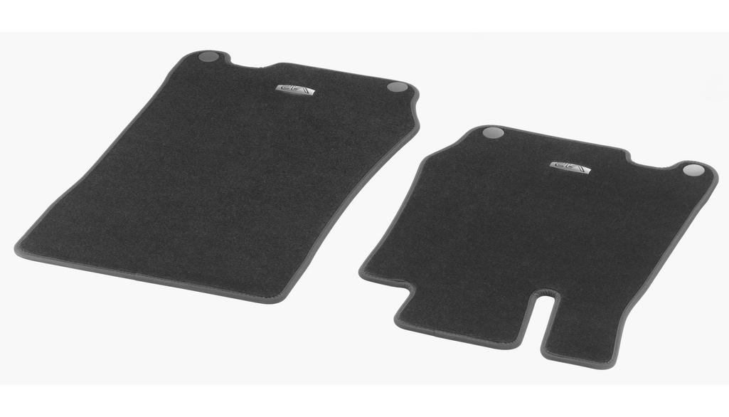 Veloursmatten CLASSIC, Satz, 4-teilig, CLK, schwarz, B66294119