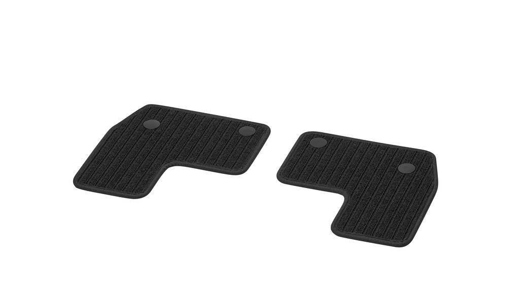 Rep mats CLASSIC, 3rd row of seats, 2-piece, GLS, black, A16768005059G32