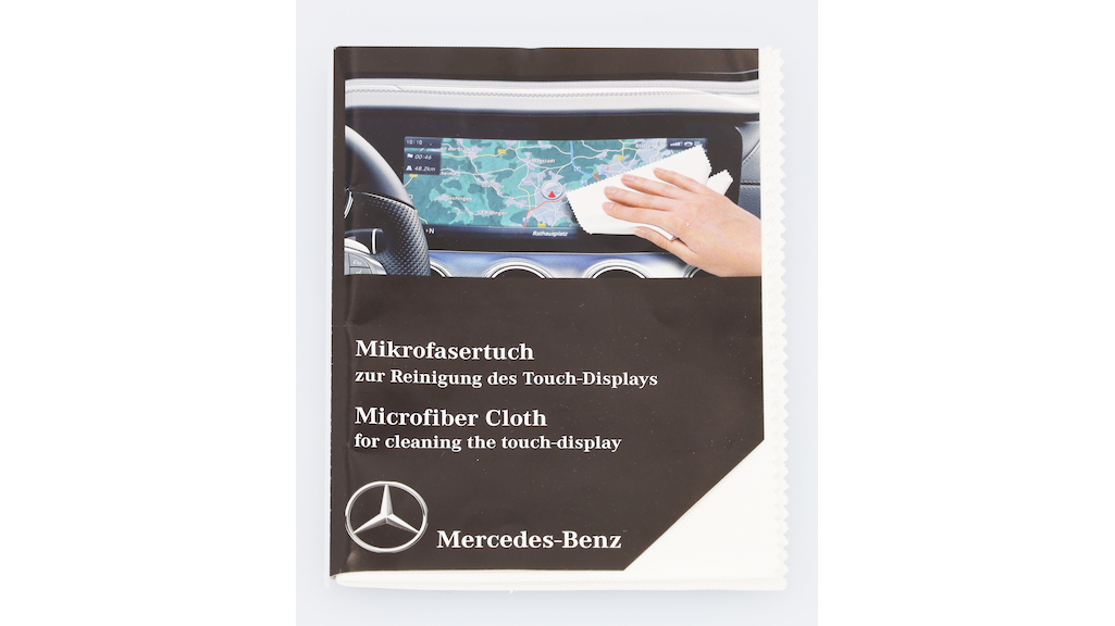Mikrofasertuch, DIN A4, weiß, A0009866201