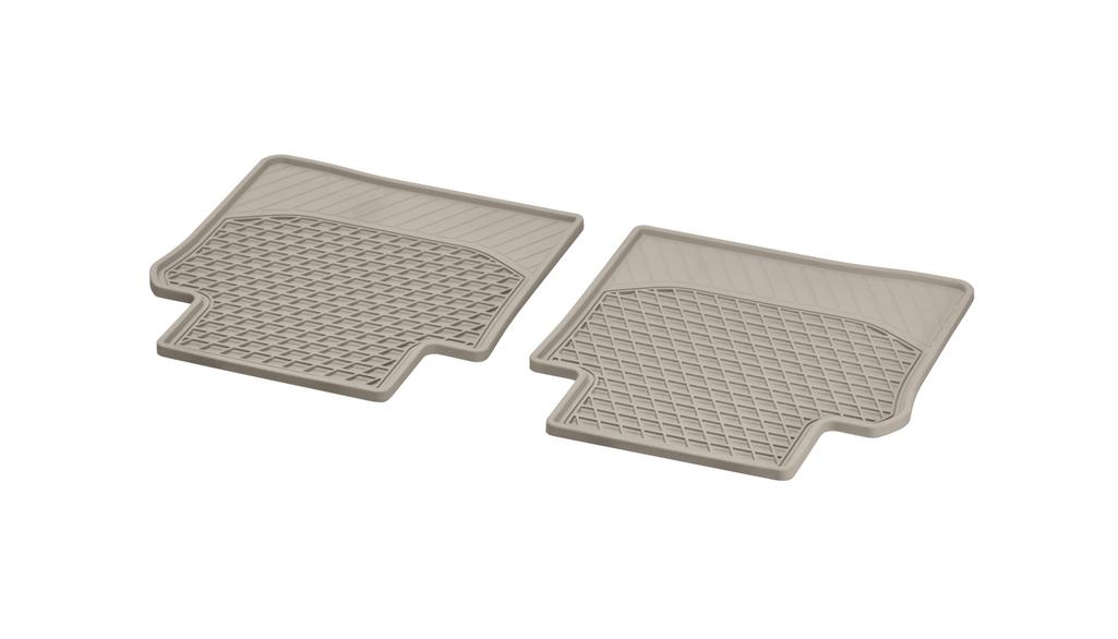 Allwettermatten CLASSIC, Fond, 2-teilig, E-Klasse, macchiatobeige, A21368003068U52