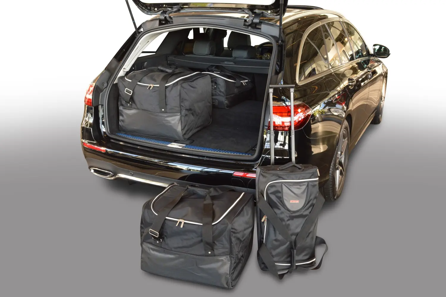 Reisetaschenset passend für Mercedes-Benz E-Klasse estate (S213) 2021-2023 Kombi - Schwarz, CB-M25401S