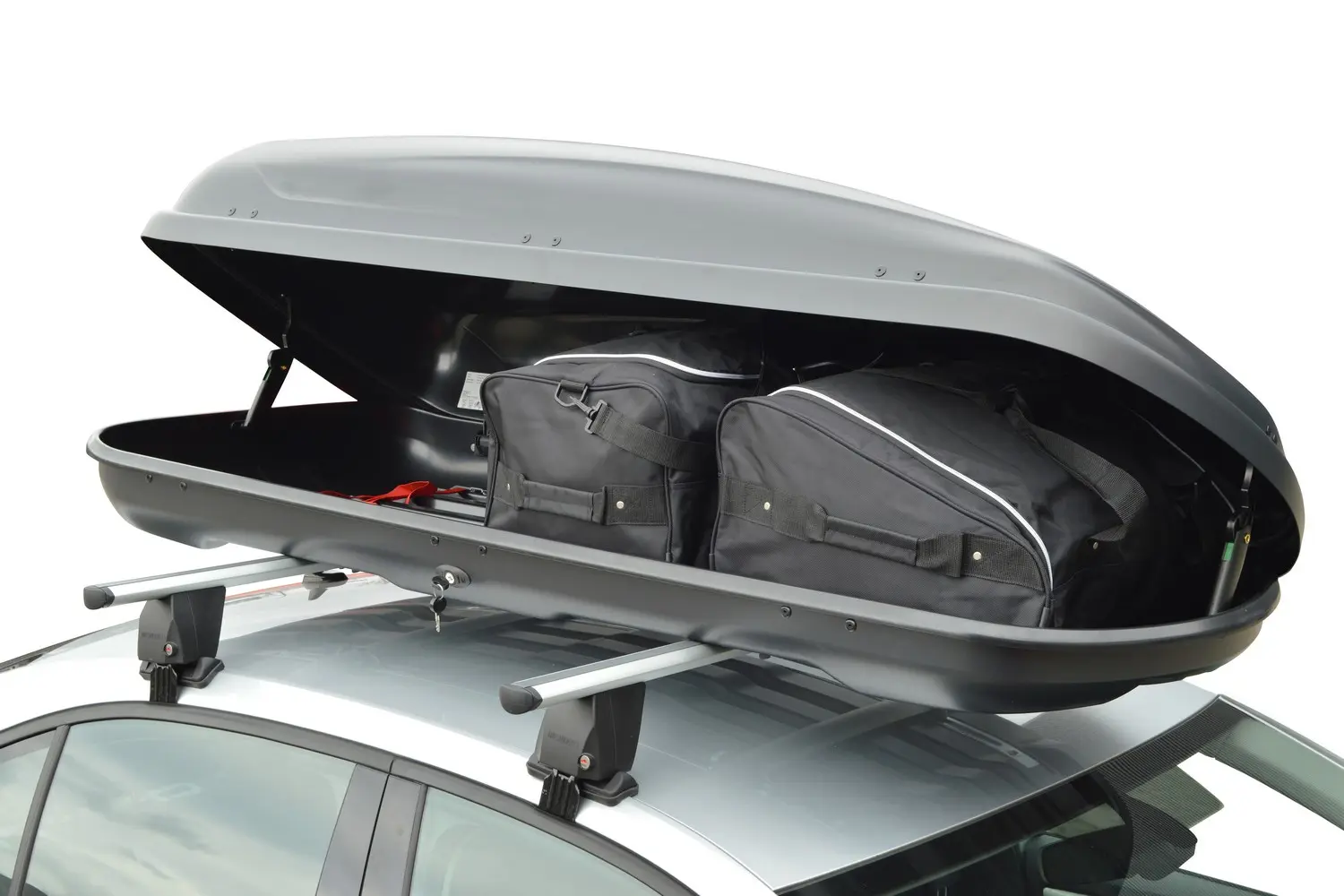 Dachbox Taschenset 4-Teilig - 147x30x63 cm, Schwarz, CB-BOXBAG1N Dachbox Taschenset 4-Teilig - 147x30x63 cm, Schwarz, CB-BOXBAG1N
