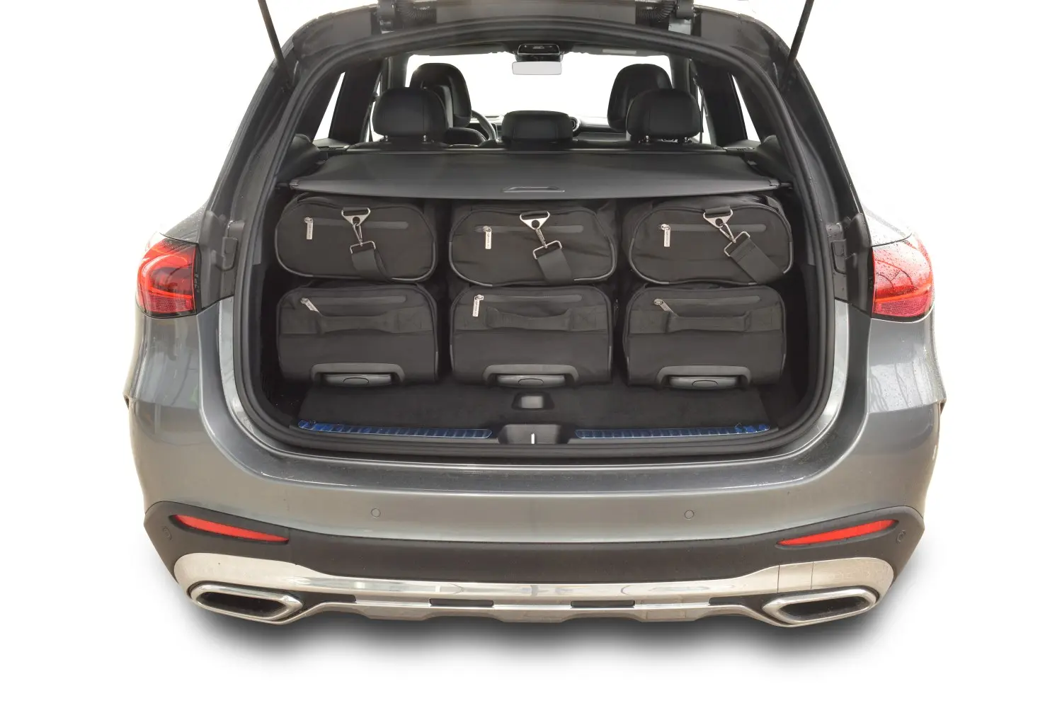 Set di borse da viaggio per Mercedes-Benz GLC (X253) 2015-2022 Pro.Line - Nero, CB-M25801SP